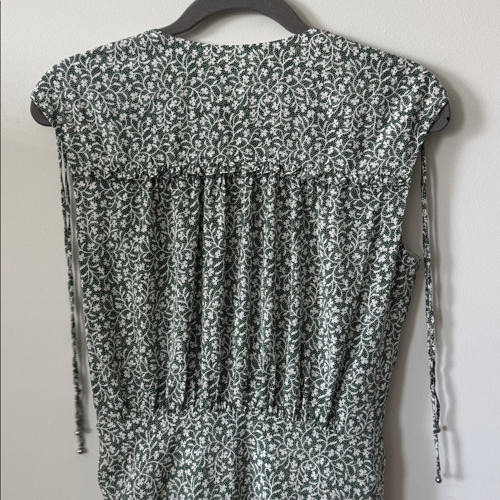 Veronica Beard Teagan Ruched Stretch-Silk Dress Size 4 - Picture 8 of 14